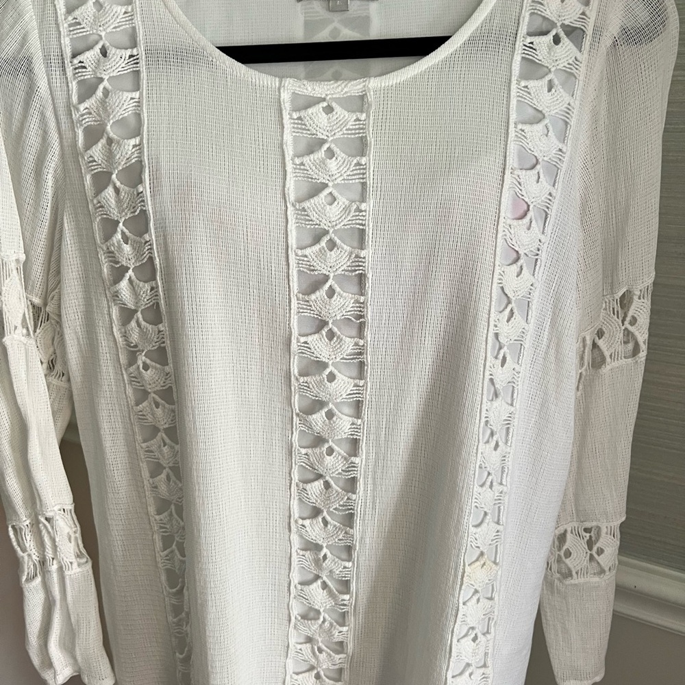 Beautiful white Summer Blouse